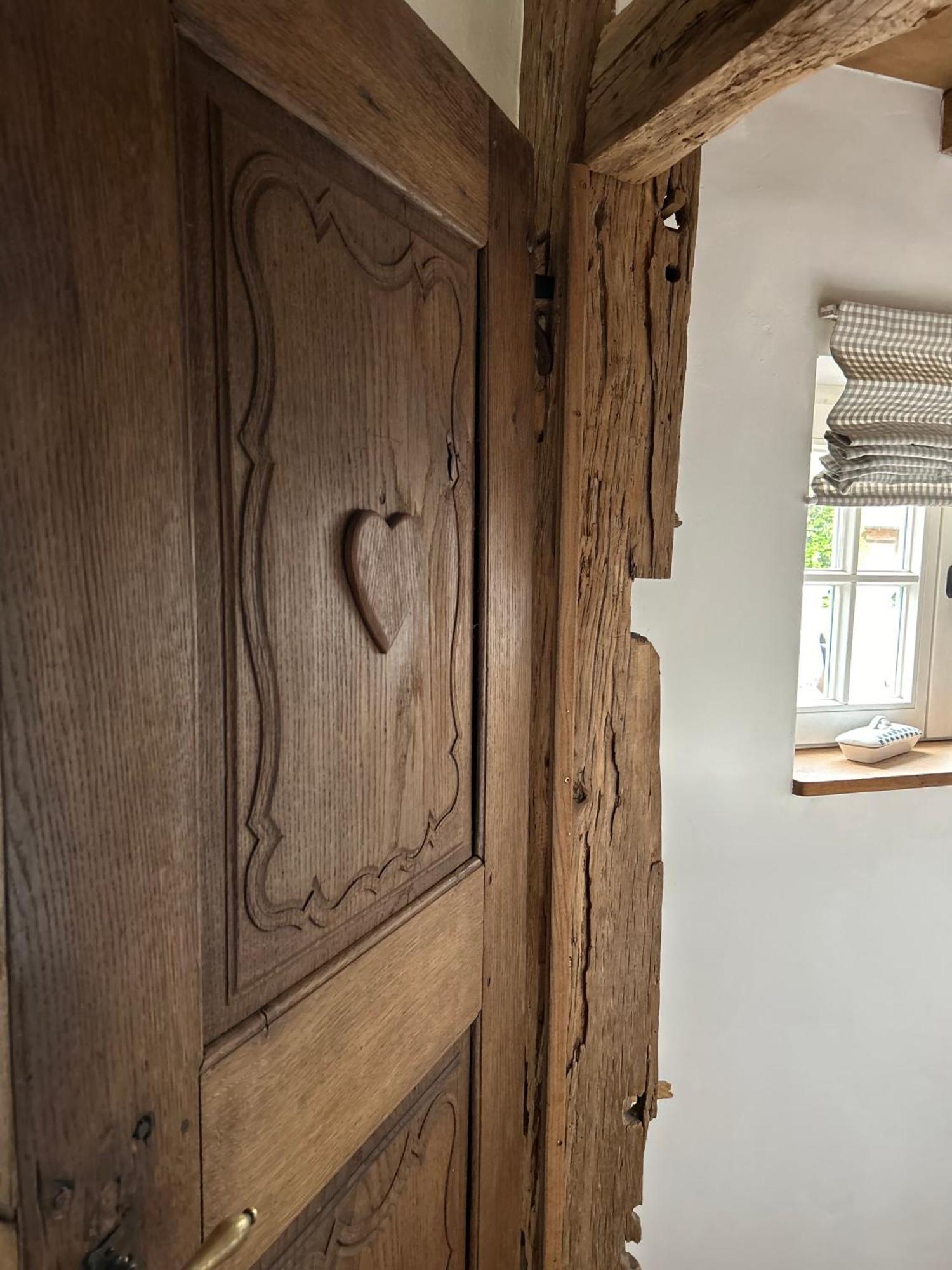 Gemuetliches Fachwerkhaus Am See Mit Kamin Warendorf Exterior foto